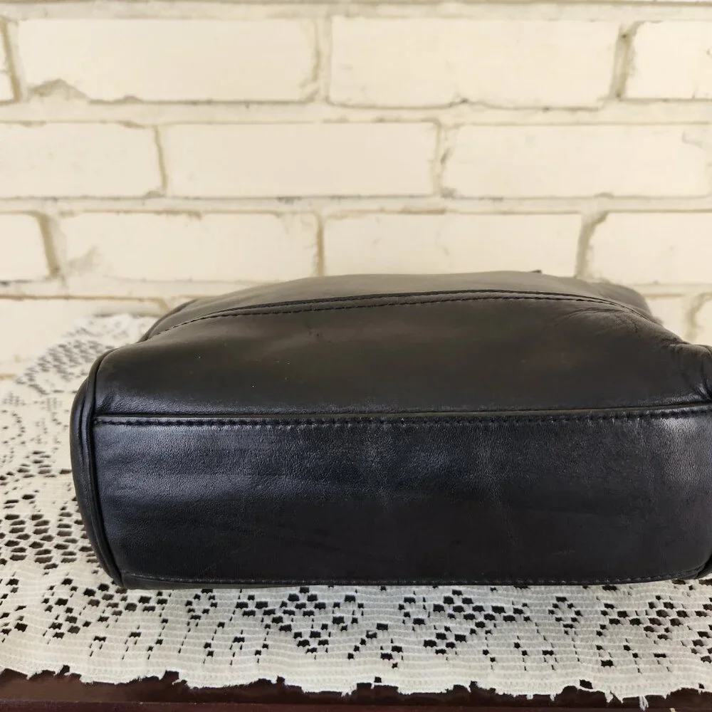 Euc Coach Legacy Tanner Black Leather Y2K Shoulder Bag Purse